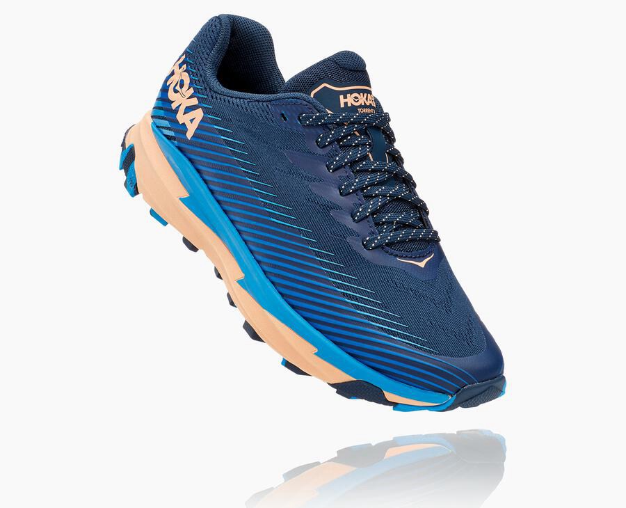 Hoka One One Torrent 2 Trailskor Dam - Blå - VHDFX-9052